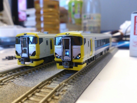 マイクロエース E257系500番台 旧スカート TN化 パンタ交換 10両