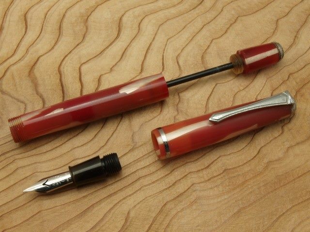 1930s パイロット インキ止め式万年筆 | 万年筆倉庫 - 蒔絵万年筆 -