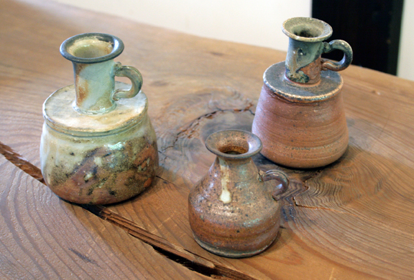 番浦史郎 作 手桶一輪挿 番浦史郎の弟子 四人展」展覧