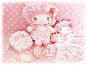 マイメロディ ローズラビリンス 40thぬいぐるみ マイメロディ 40周年