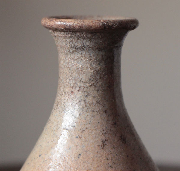 李朝 「かひらぎ」 徳利 井戸手 古美術 古道具 アンティーク 朝鮮美術