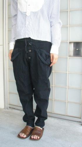 KAPITAL サルエルパンツ グレー