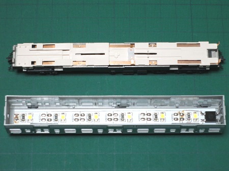 Nゲージ 鉄道模型 211系 長野色 車内灯 JR東日本 211系3000番台 長野色