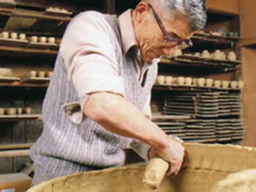 越前焼 たいら窯 藤田重良右衛門 十良右衛門 火もらい甕 灯火器 蚊遣