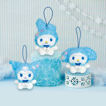 サンリオ クロミ マイメロディ スノーブルーマスコット 2016年物 レア