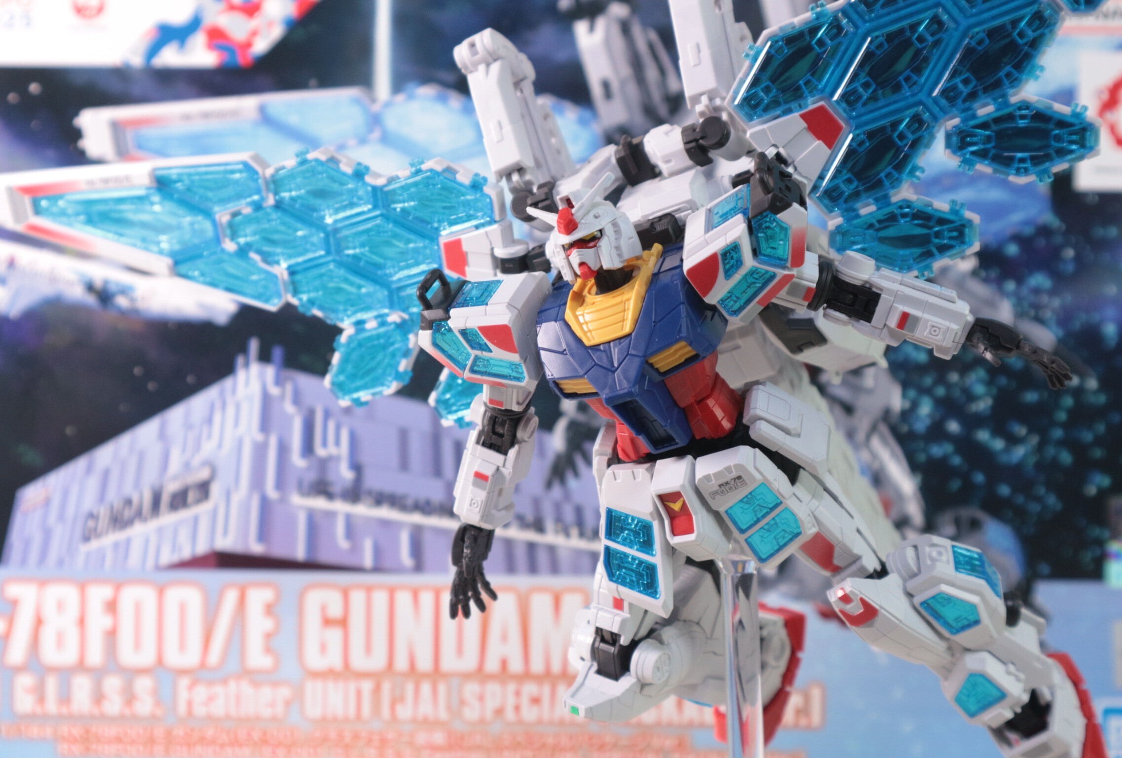 EXPO2025 1/144 RX-78F00/E ガンダム (EX-001 グラスフェザー装備)[JAL