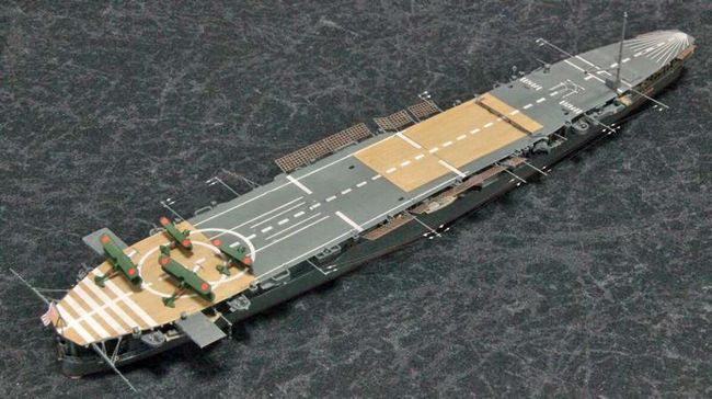 HIGH-GEARedの模型と趣味の日常 1/700航空母艦『鳳翔1939』完成