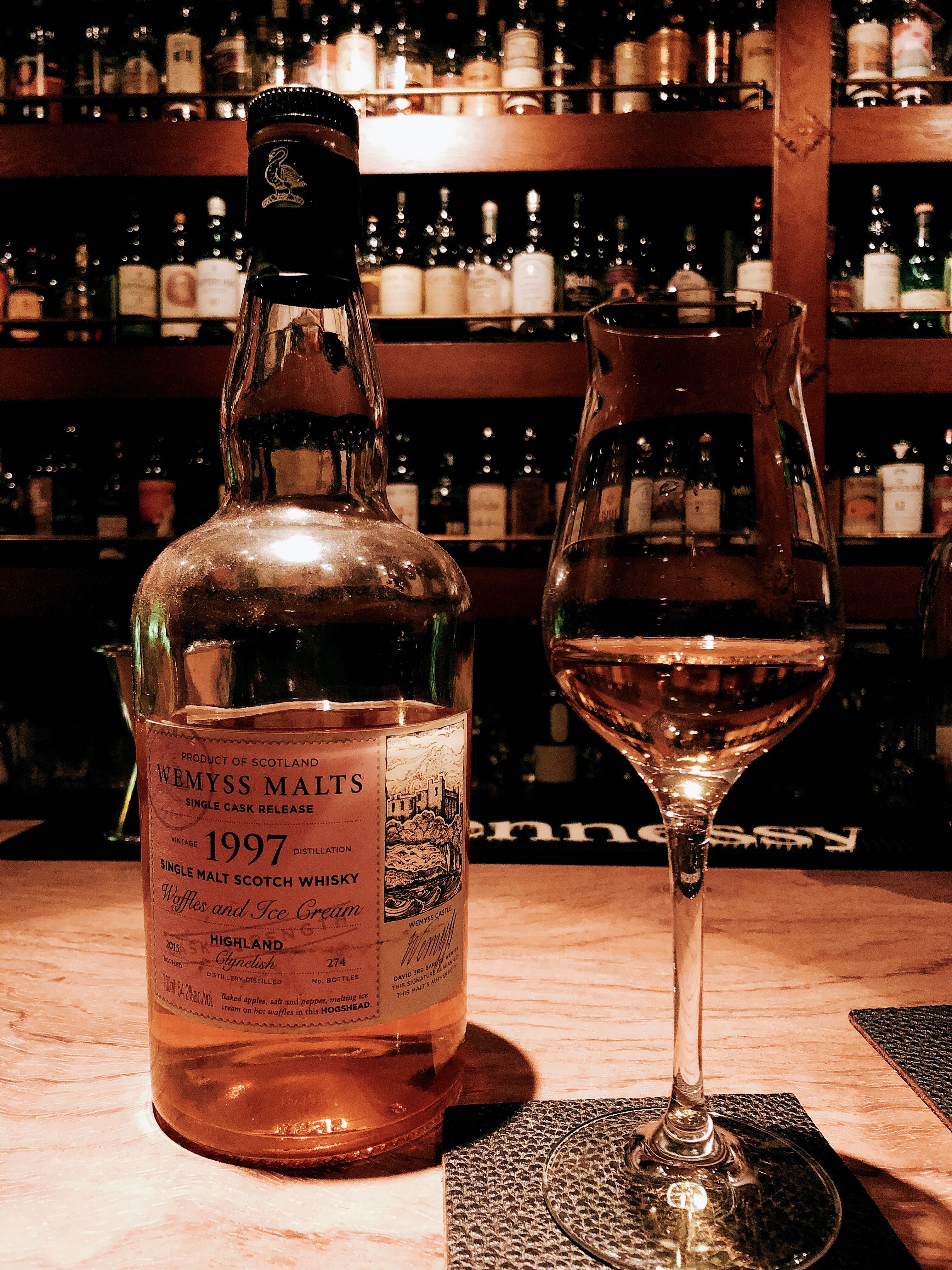 美味酒録 - Wemyss Malts Clynelish 1997 Waffles and Ice Cream