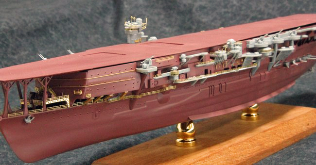 HIGH-GEARedの模型と趣味の日常 1/700航空母艦『加賀』 その3