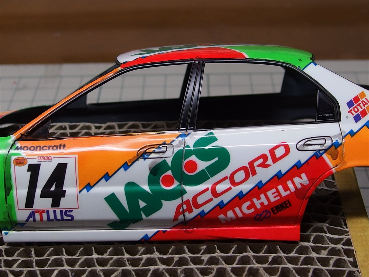 1/24 ジャックス アコード タミヤ 製作記#5 | Green 模型製作記