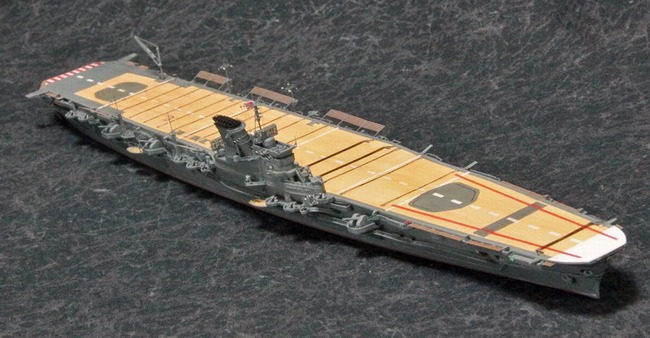 HIGH-GEARedの模型と趣味の日常 1/700航空母艦『大鳳』完成