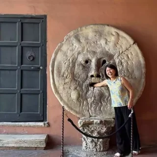 イタリア ローマ 真実の口 キティ イタリア ローマ 真実の口 キティ