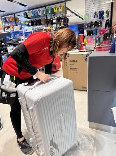 GULLハードシェルスーツケースが飛ぶ鳥を落とす勢い！＠ダイビング