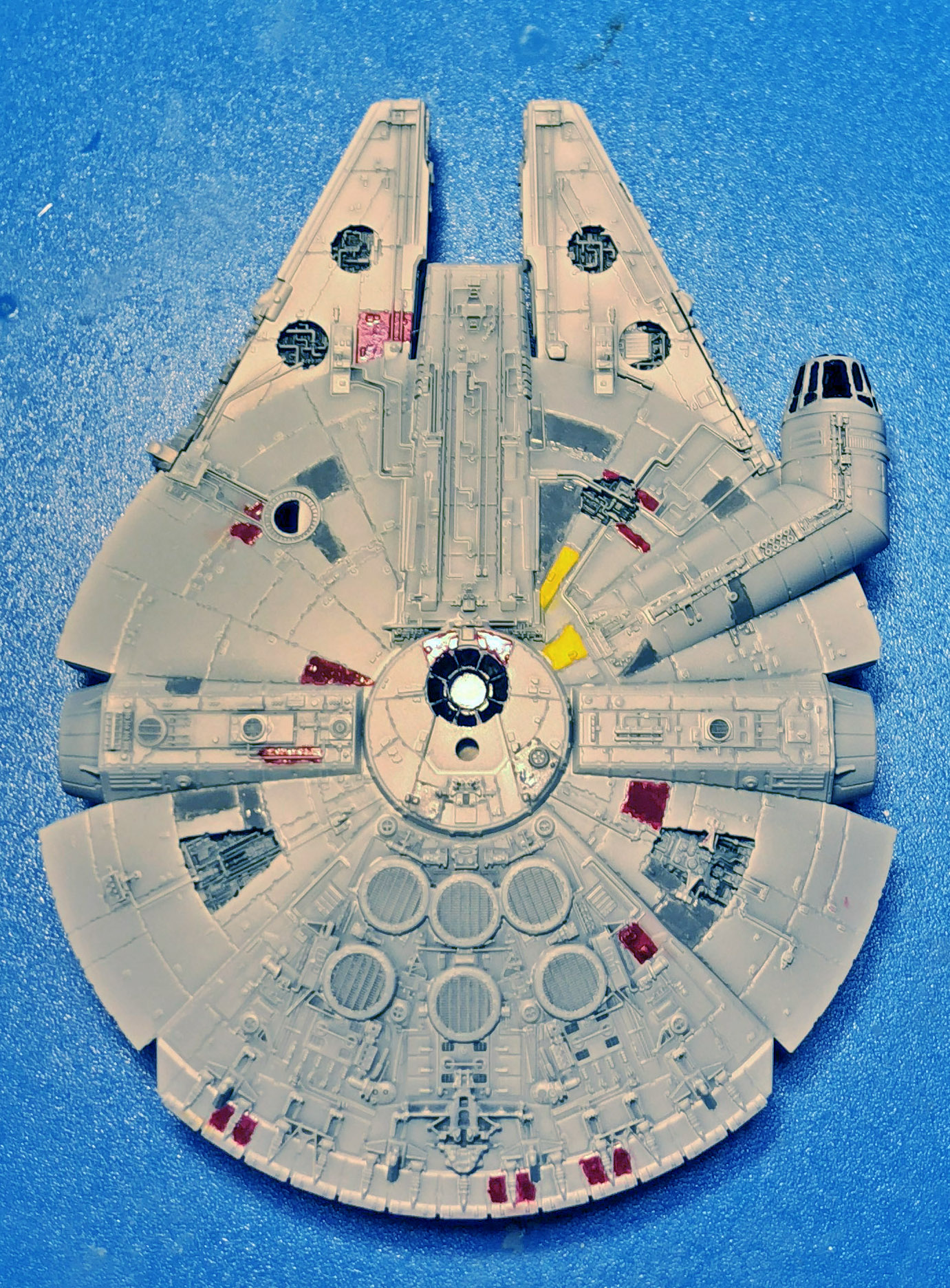 ミレニアムファルコン MF 電飾改修 完成品 ビークルモデル 1/350