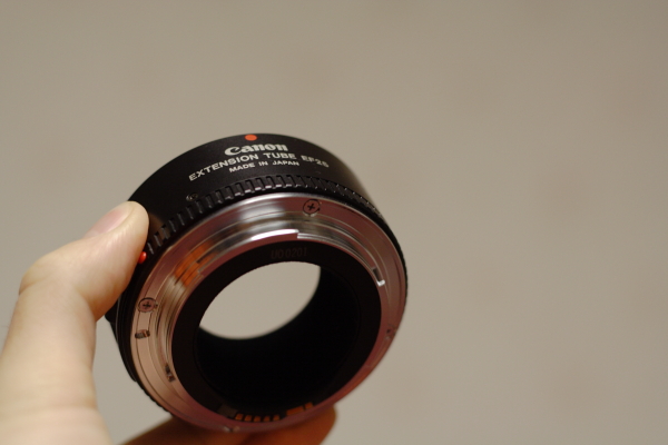 エクステンションチューブ Canon EF25 を買ったのでレポート｜EF50mm