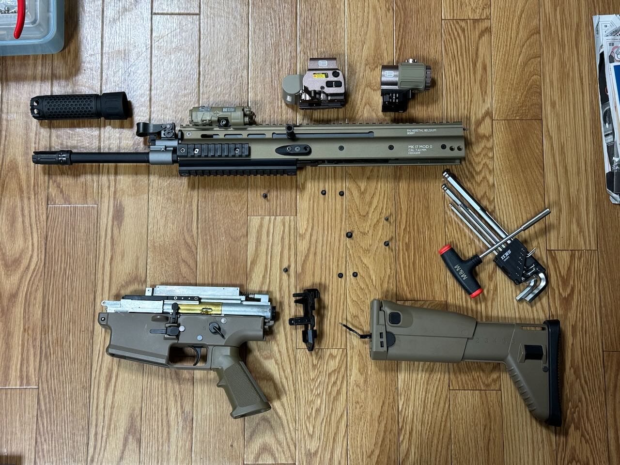 18禁 東京マルイ 次世代 スカー ＋ アタッチメントセット TOKYO MARUI