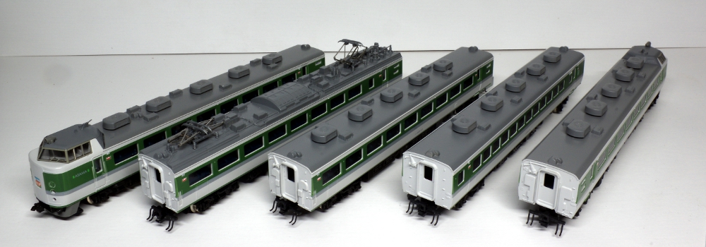 TOMIX JR489系特急電車（あさま）基本セット 92064｜職長の模型部屋