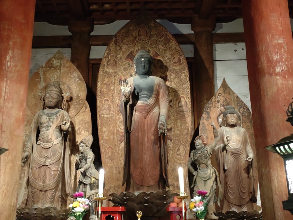 仏像薬師如来立像❤️第8番室生寺重文❤️