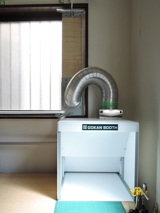 互換ブースマイクロ 窓枠排気用アタッチメントセット 塗装ブース 互換