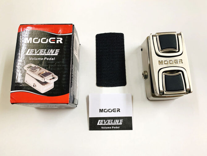 レビュー]MOOER（ムーアー）Leveline(レヴェライン ボリュームペダル