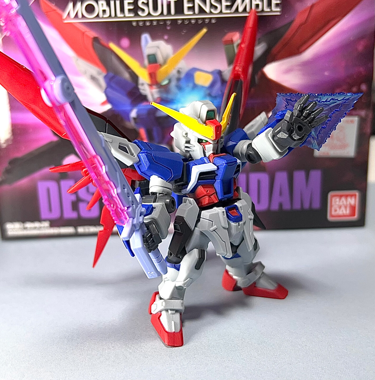 レビュー]モビルスーツアンサンブルEX33 デスティニーガンダム