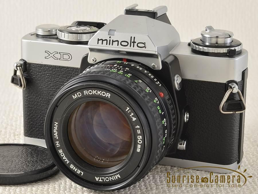 MINOLTA（ミノルタ）XD／世界初の両優先一眼レフは上質な操作感が