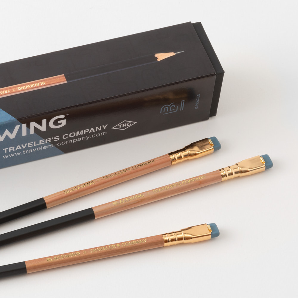 トラベラーズファクトリー BLACKWING 鉛筆・ノート・チャーム・ペン