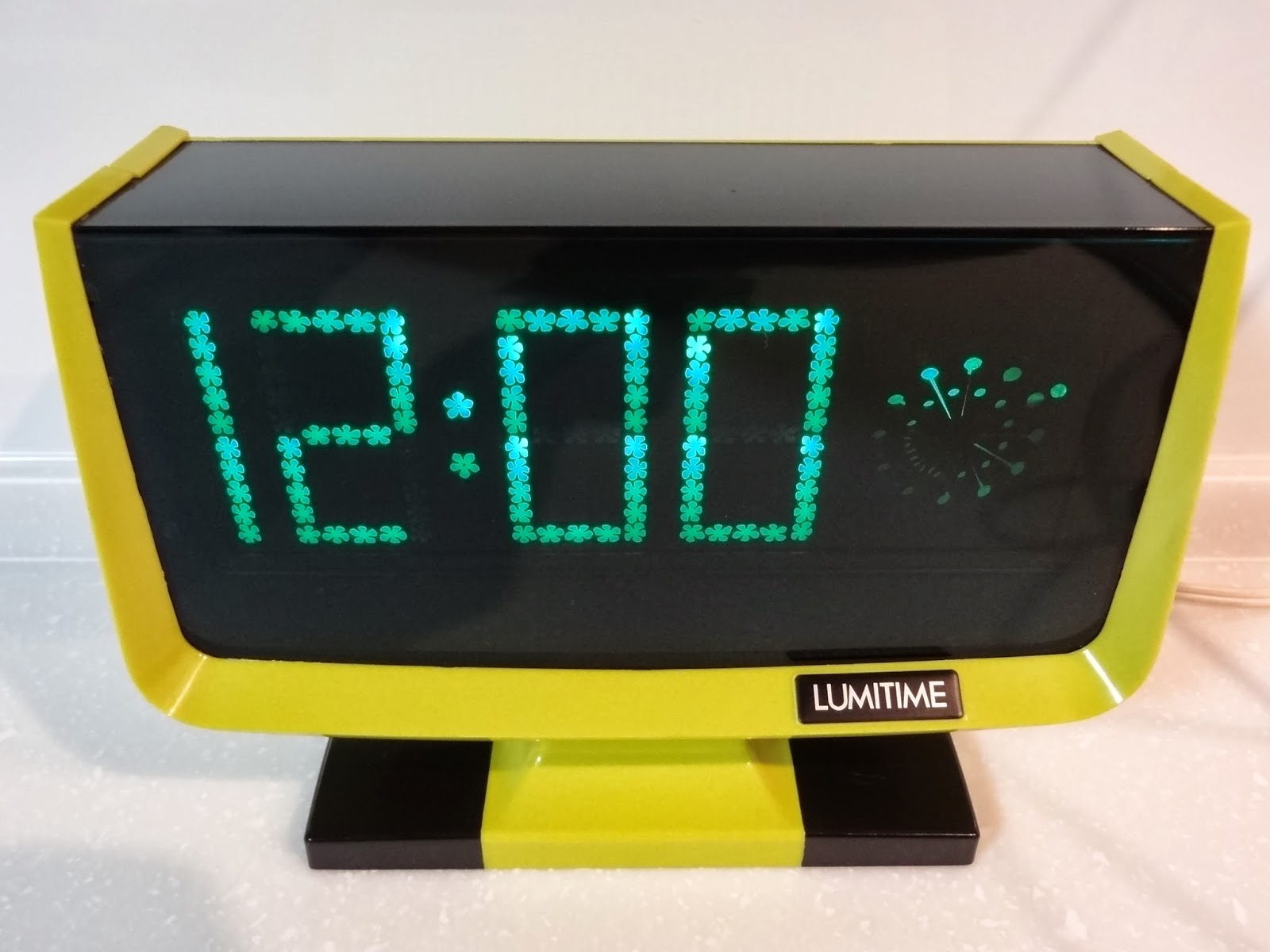 田村電機 光デジタル時計 ルミタイム Lumitime KT-209 ゴールド 【公式