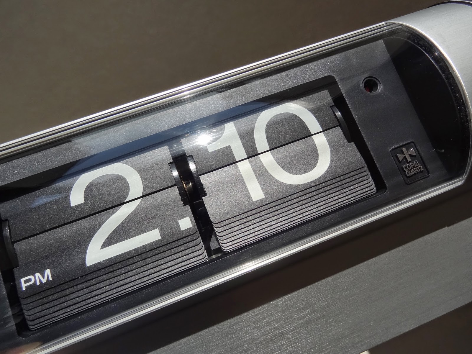 k1439 COPAL コパル 大型 パタパタ時計 802 稼働品 昭和レトロ k1439