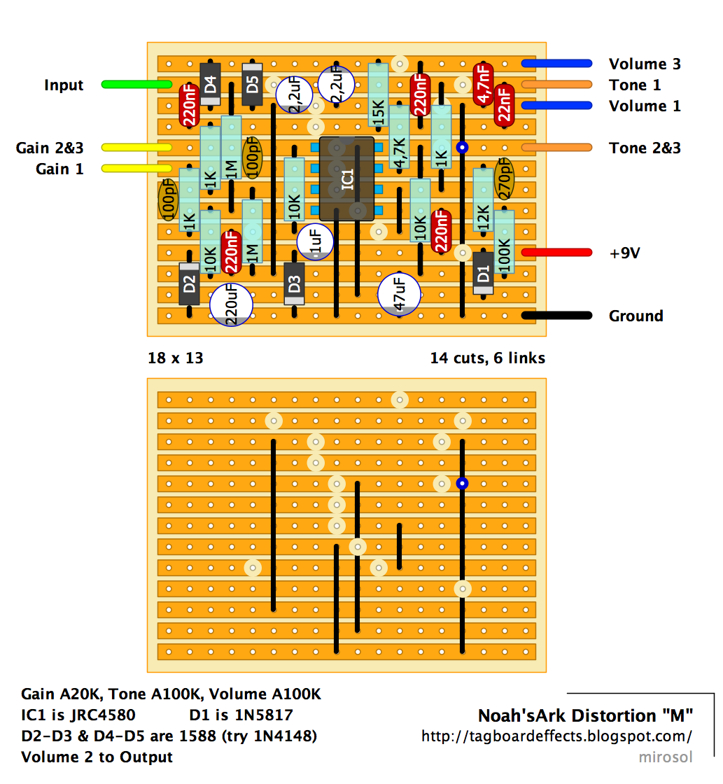 NOAH'SARK DISTORTION “B” B DISTORTION Noah'sark DISTORTION