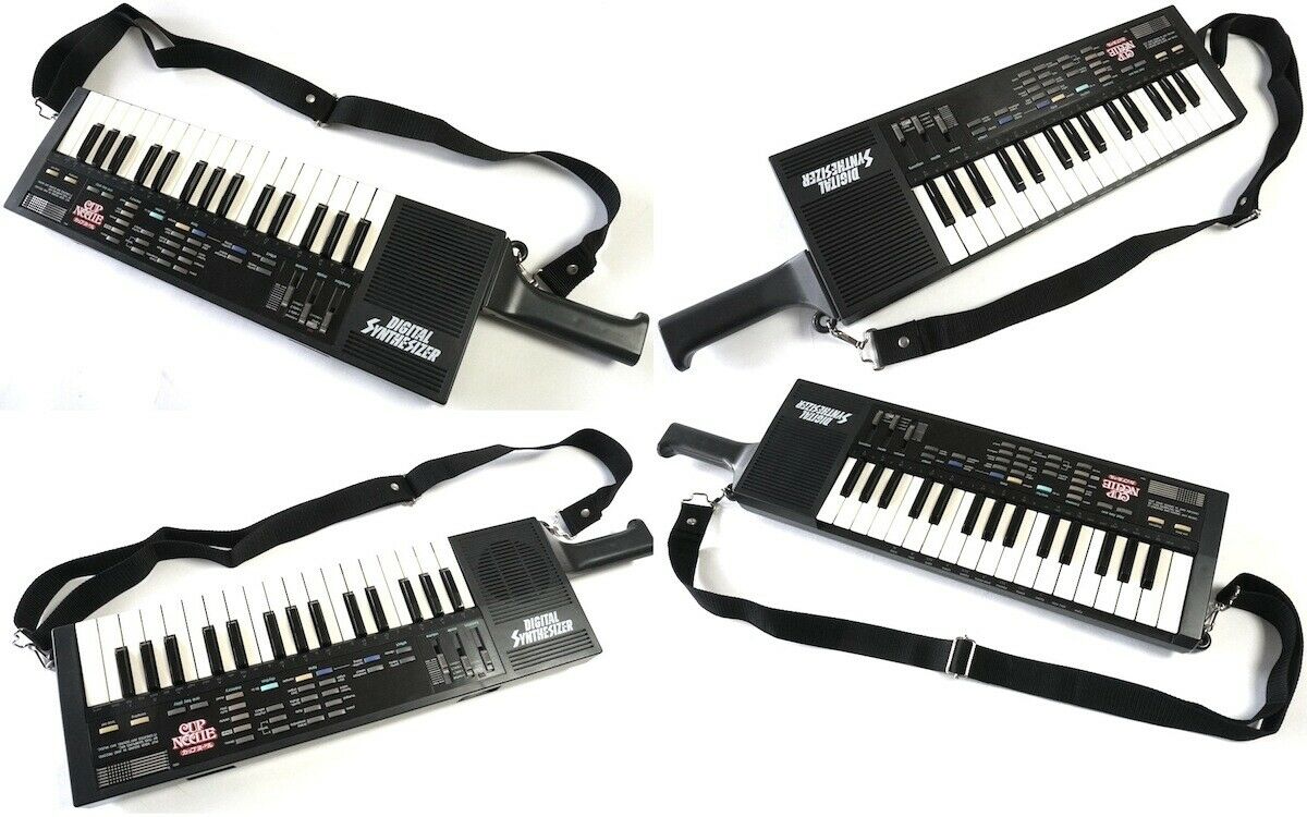 MATRIXSYNTH: NISSIN C-16 CUP NOODLE Sampler/Synth KEYTAR