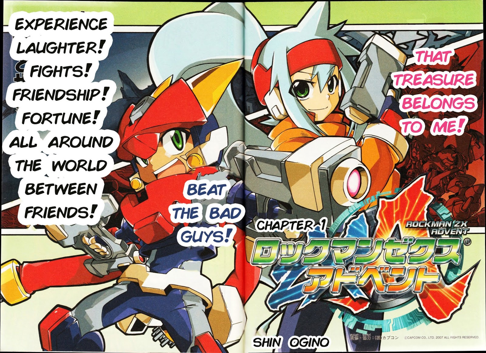 Rockman Corner: Rockman ZX Advent Manga English and Spanish