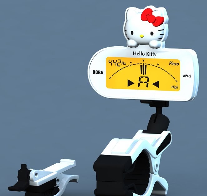 KORG AW-2クリップチューナーにHello Kittyコラボモデル登場!