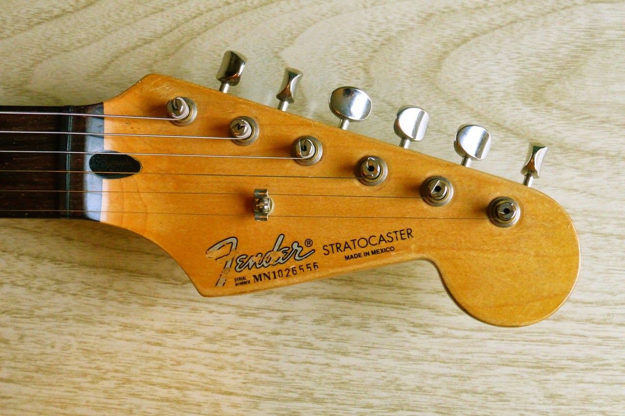 Fender mexico 1990`s ストラト with Coil Tap