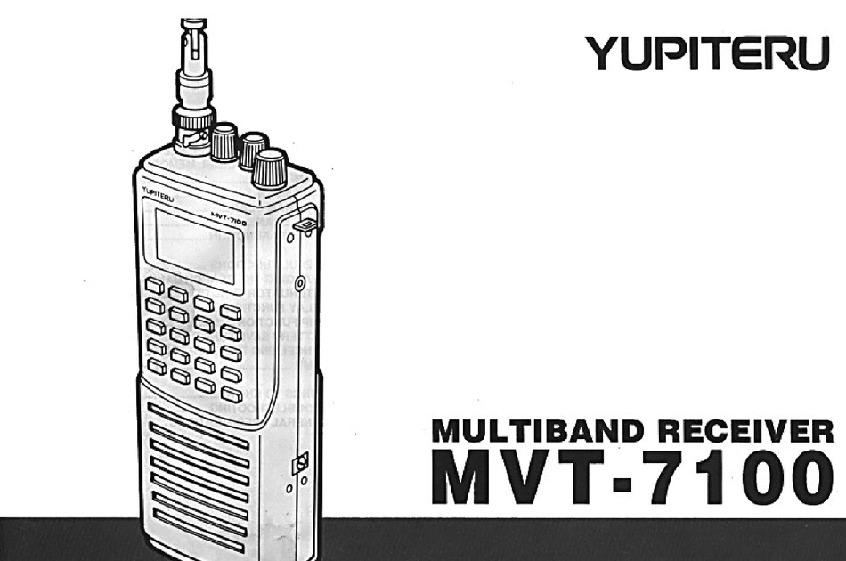ユピテル MVT-7100 マルチバンドレシーバー エアーバンド受信機