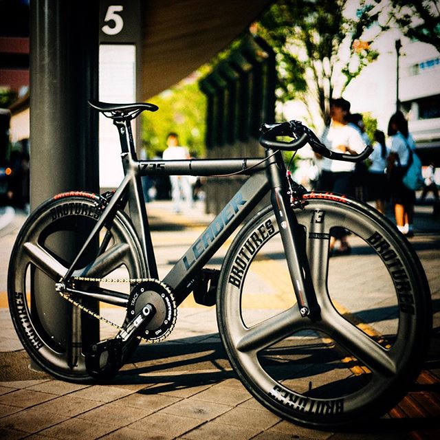 LEADER 735 ピストバイク フルカーボンホイール LEADER 735 ピスト