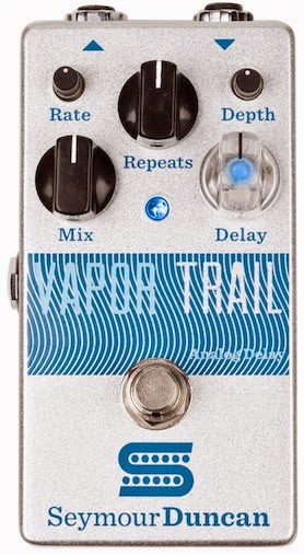 Gear Otaku: Seymour Duncan Vapor Trail 発表。最大600ms、エフェクト