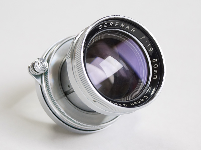 キャノン CANON SERENAR 50mm 沈胴 f1.9 Lマウント Pucci's