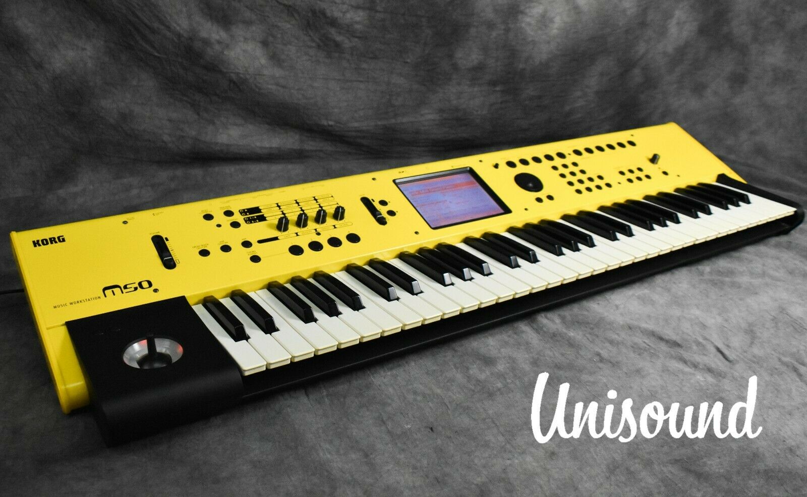 MATRIXSYNTH: Korg M50-61 [Yellow] Music Workstation Synthesizer
