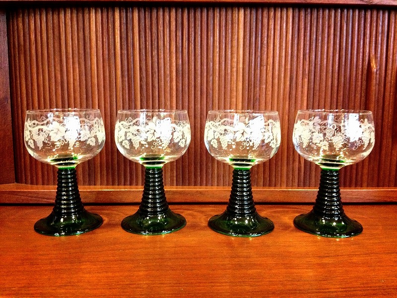 レーマー杯 ヴァルトグラス】 ドイツ森林ガラス 民藝硝子