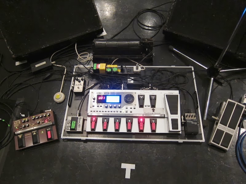 Guitaristic Blog: GT-100をエフェクター・ボードに入れてみる