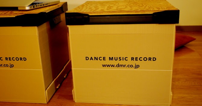 DANCE MUSIC RECORD DMR レコードコンテナ 収納 DANCE MUSIC RECORD
