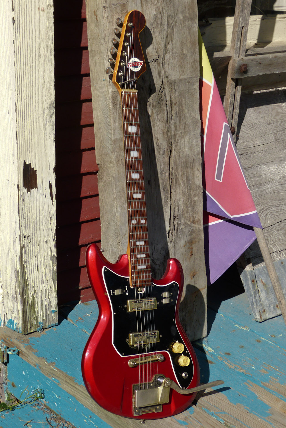 Teisco テスコ ビザールギター1960年代 スペクトラム風 JAPAN Teisco