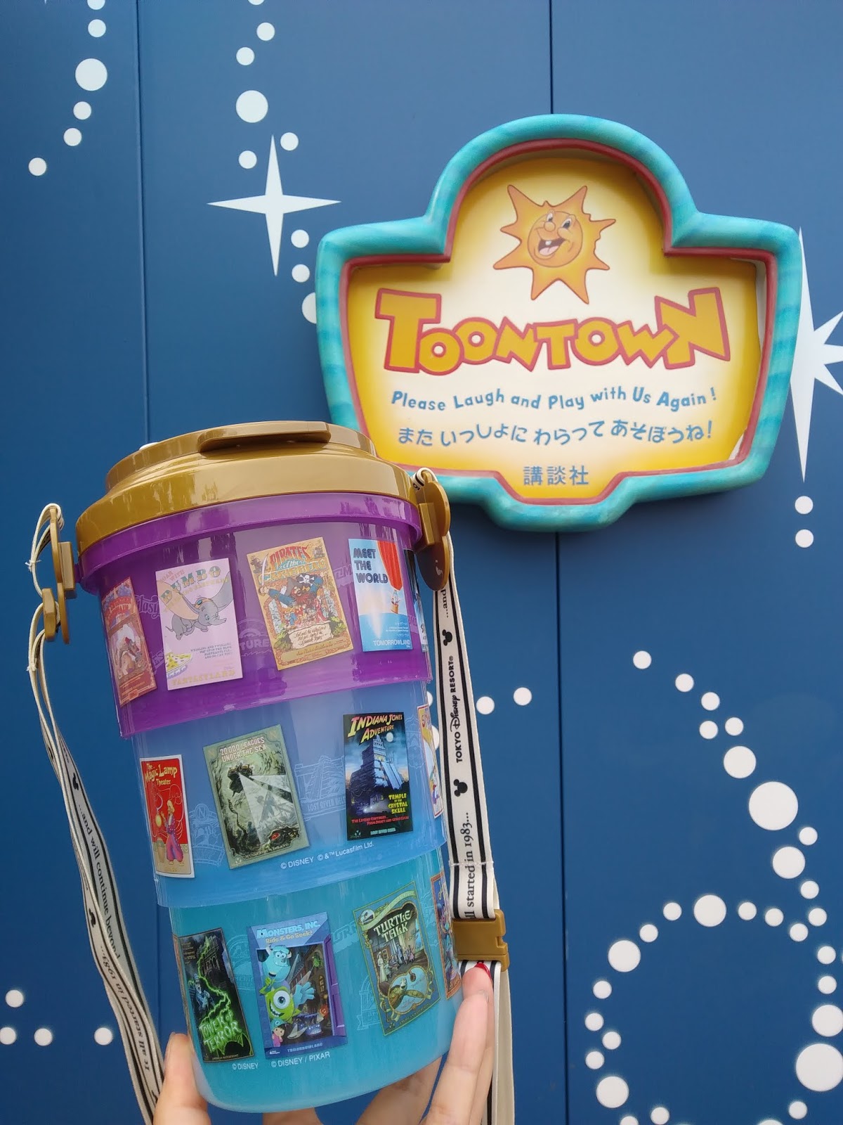 ディズニー 35周年 ポップコーンバケツ ポップコーンケース ディズニー