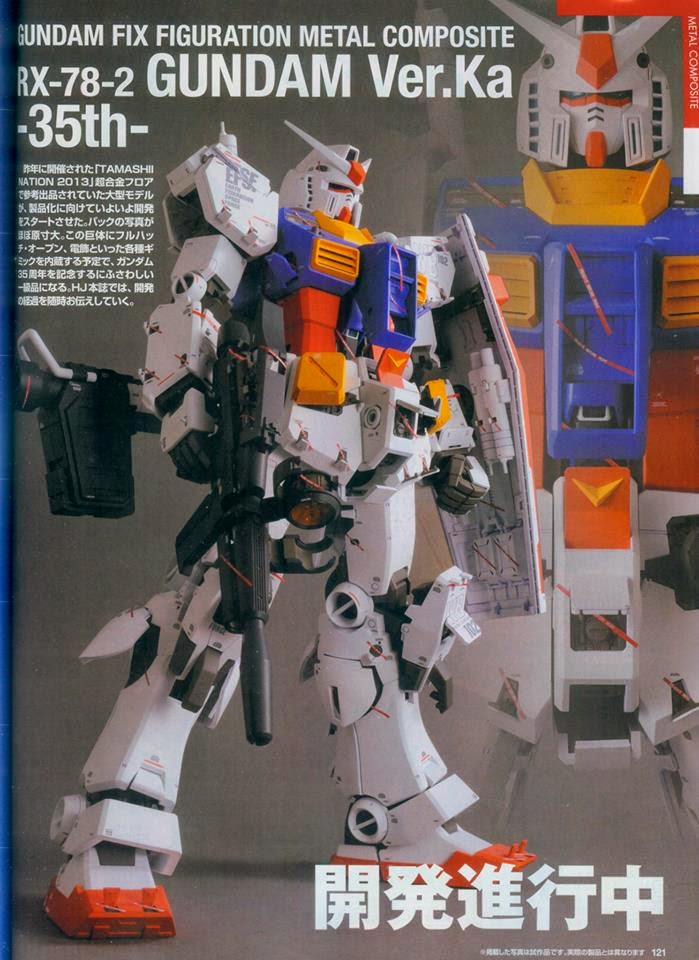 1/35 Gundam Fix Figuration Metal Composite RX-78-2 Gundam Ver. Ka
