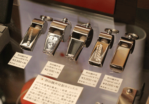 野田鶴声社 ホイッスル 新品未使用 野田鶴声社 ホイッスル 「消防隊員用」