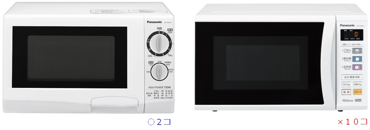 送料込！Panasonic 電子レンジ NE-EH226-W Panasonic パナソニック