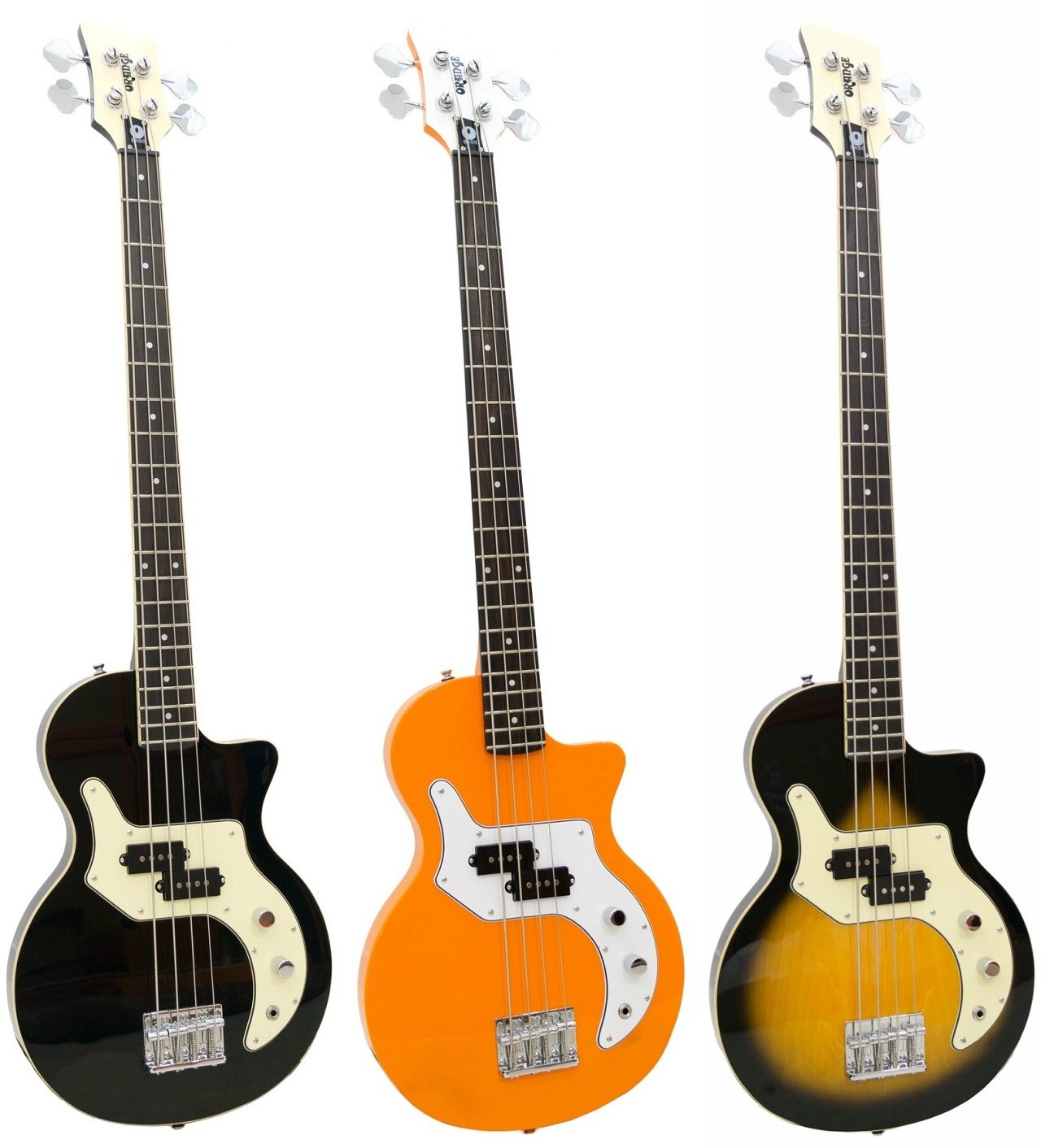 Gear Otaku: Orange O bass 発表、着せ替え用ピックガードが付属する