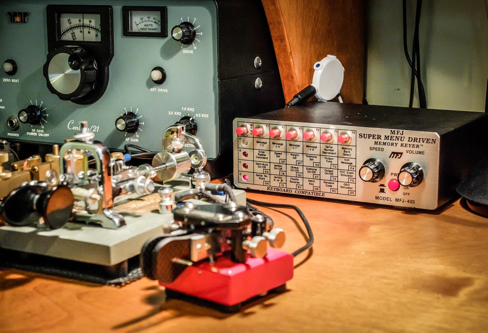 MFJ スーパーメニュー駆動型メモリーキーヤー MFJ-493 MFJ スーパー