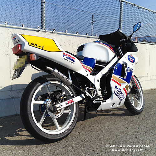 HONDA NS-1 前期型 ロスマンズカラー ホンダ ns-1 実働 ロスマンズ